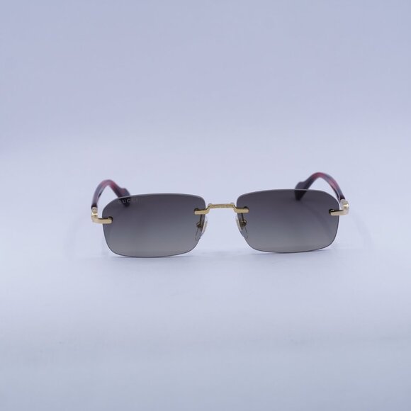 ?️ New Gucci GG1221S 006 Sunglasses - Gold/Havana Frame, Grey Lenses main image 9